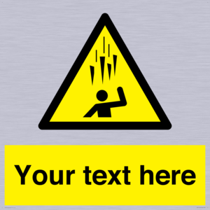 Custom Falling Ice sign